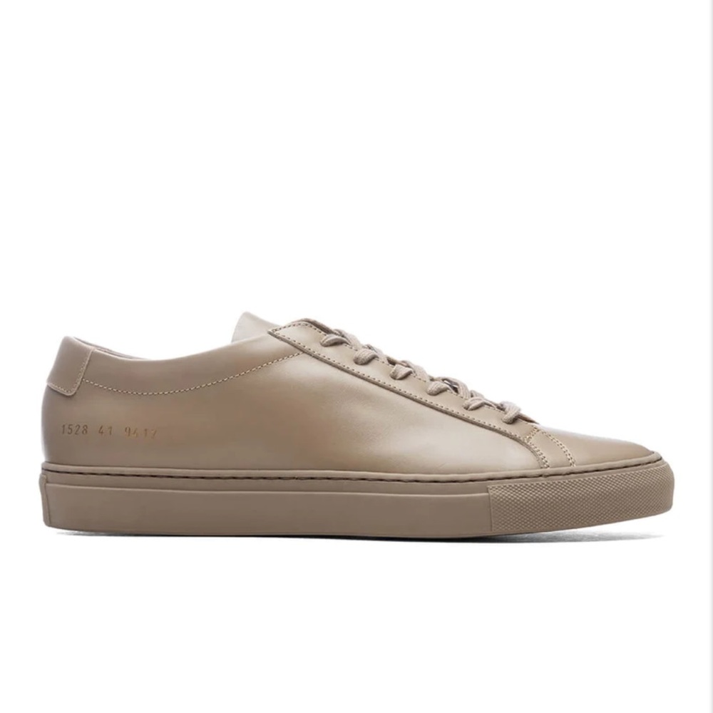 COMMON PROJECTS Original Achilles leather sneakers Coffee 40 NWT